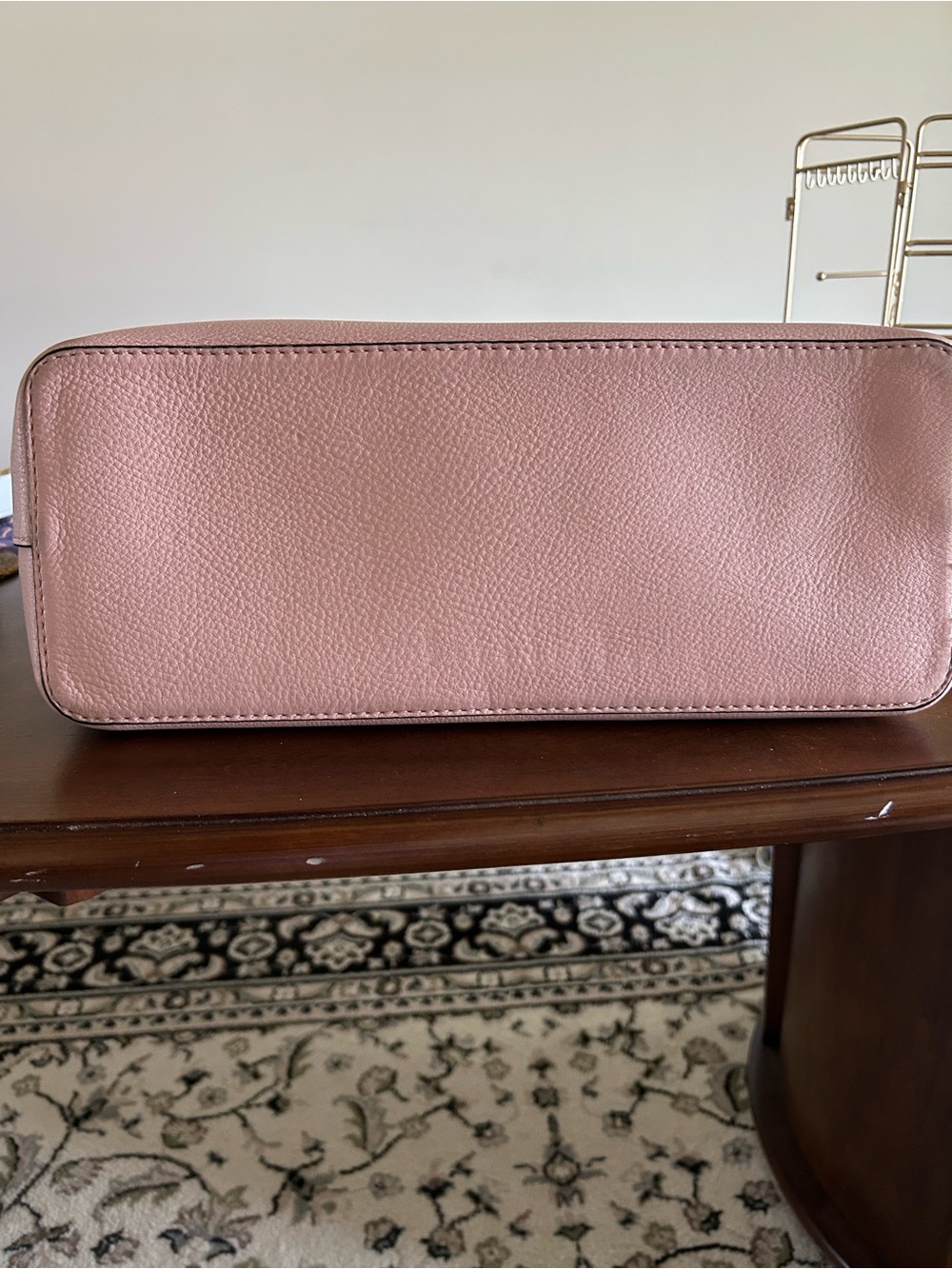 Tory Burch McGraw Leather Tote Bag in Pink - EUC - Picture 7 of 12